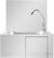 RVS Handsfree Push Front Wasbak - Vogue GL280 2