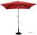 Bolero vierkante rode parasol 2,5 meter | GL306