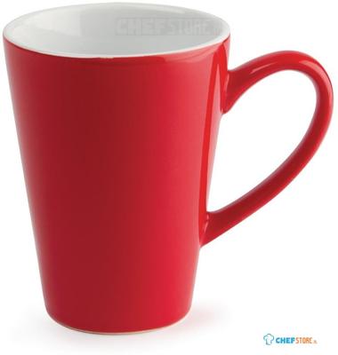 Olympia latte beker rood 34cl | GL486