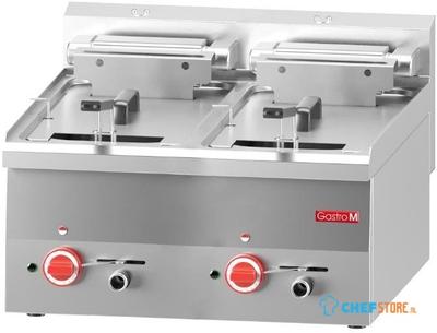 Gastro M elektrische friteuse 2x 10L 60/60 FRE | GL909