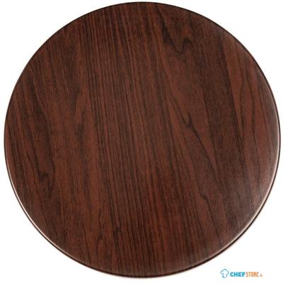 Bolero tafelblad 80cm rond donkerbruin | GL974