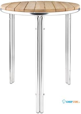 Bolero ronde essen en aluminium tafel 60cm | GL981