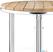 Bolero ronde essen en aluminium tafel 60cm | GL981 3