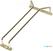 Glasrek messing 25,5cm | GM203 4
