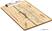 Olympia menu klembord met houten effect A4 | GM300