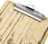 Olympia menu klembord met houten effect A5 | GM301 3
