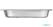 Rvs Gn1/4 Bak | 4cm Hoog | Vogue | GM313 5