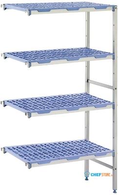Tournus hoekrek 4 schappen 40x105cm | GM608