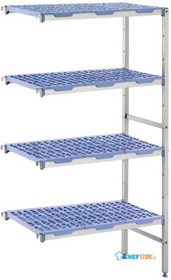 Tournus hoekrek met 4 schappen 50x145cm | GM622