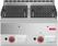 Gas lavasteengrill 60/60 GRL | Gastro M 600 | GN028 2