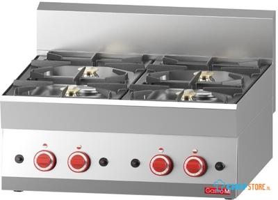 Gaskooktoestel | 4 branders 65/70 PCG | Gastro M 650 | GN055