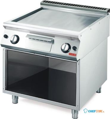 Gastro M 700 plus gas bakplaat GM70/80 FTGS |  GN096
