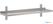 Gastro M RVS wandplank zonder steunen 100x40cm | GN183 4