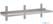 Gastro M RVS wandplank zonder steunen 150x40cm | GN186 4