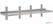 Gastro M RVS wandplank zonder steunen 180x40cm | GN188 4