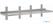 Gastro M RVS wandplank zonder steunen 200x40cm | GN189 4