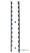 Gastro M RVS plankdrager voor wandplank 25cm | GN191