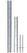 Gastro M RVS plankdrager voor wandplank 25cm | GN191 2