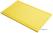 Gastro M GN1/2 HDPE snijplank met sapgeul geel 15mm | GN321