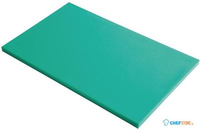 Gastro M GN1/2 HDPE snijplank glad groen 15mm | GN329