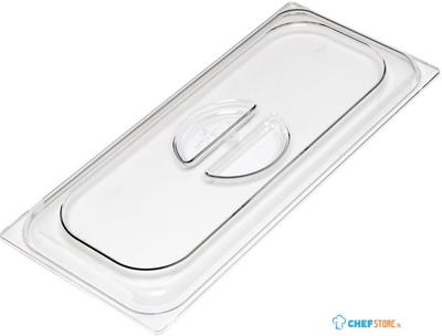 Gastro M polycarbonaat deksel voor ijs-uitschepbak | GN639