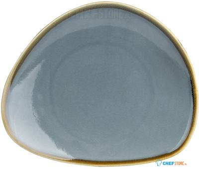 Olympia Kiln driehoekige borden blauw 23cm | GP342