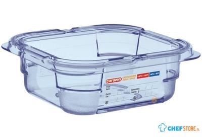 Araven | Voedseldoos | ABS | Blauw | GN1/6 | 6.5cm hoog | GP570