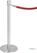 Bolero Vlakke Basis Barrièrepalen Geborsteld RVS (verpakking van 2) - GP639 3