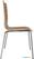 Bolero stoel met vierkante rug eiken - 4 stuks | GR344 2