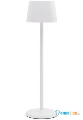 Securit Witte Dimbare LED Tafellamp Georgina Incl Magnetische Oplaadkabel - GR658