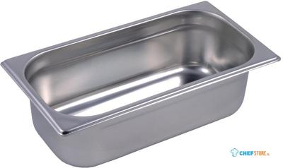 Gastro M | RVS GN1/3 bak | 10cm hoog | GR711
