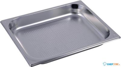 Gastro M | Geperforeerde RVS GN1/2 bak 6.5cm hoog | GR729