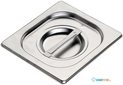GN Deksel | GN1/6 | RVS | Siliconen afdichting | GR748 | Gastro M | GR748