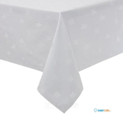 Mitre Luxury Luxor tafelkleed wit 230 x 230cm | GW451