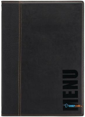 Securit menumap Trendy A4 zwart | H713