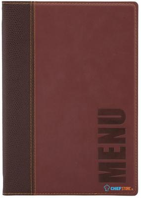 Securit menumap Trendy A5 wijnrood | H718