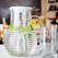 Olympia Kristallon Kan met Koelbuis Polycarbonaat Geribbeld 1600ml - HC357 5