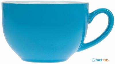 Olympia Café cappuccinokoppen blauw 34cl  | HC404