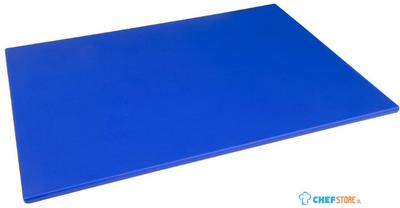 Hygiplas LDPE snijplank blauw 600x450x10mm | HC871