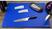 Hygiplas LDPE snijplank blauw 600x450x10mm | HC871 2