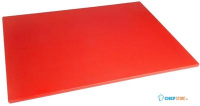 Hygiplas LDPE snijplank rood 600x450x10mm | HC877