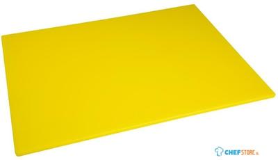 Hygiplas LDPE snijplank geel 600x450x10mm | HC883