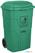 Jantex 120Ltr Container met Voetpedaal Groen - HC924
