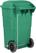 Jantex 120Ltr Container met Voetpedaal Groen - HC924 4