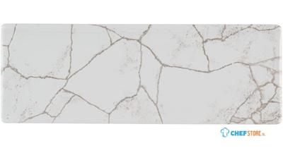 Churchill Super Vitrified Churchill Studio Prints Kintsugi Agate Grey Ovaal Bord 25 X 9 cm Pak van 6 - HR309