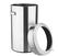 Bolero Geborsteld Stalen Prullenbak met Open Bovenkant Deksel 70ltr - HT460 4