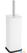 Jantex Vierkante Toiletborstel en Houder - wit - HT477 2