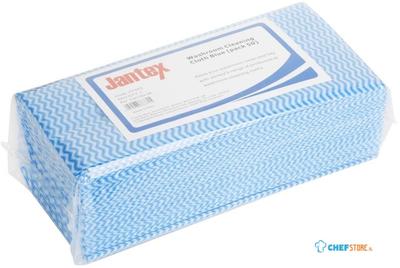 Jantex Schoonmaakdoek voor de Badkamer Blauw (pack van 50) - HT493