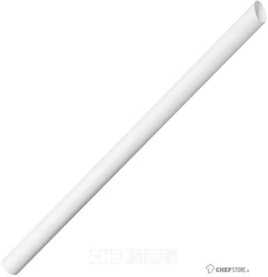Fiesta Compostable Fiesta Composteerbare Bubble Tea Rietje Wit 12x210mm (Pak van 150) - HU369
