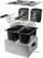 Tristar Dubbele Mand Frituur Fr-6937 - 2 X 3 Ltr Roestvast Staal - HU426 3